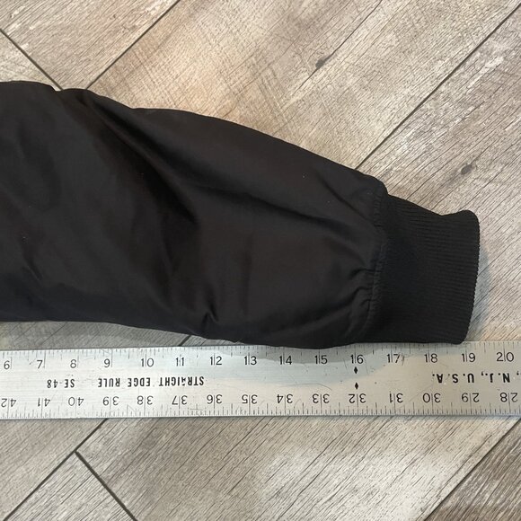 MA-1 Pilot Flight Jacket Bomber Aviator Top Gun Flying XL Black - Picture 3 of 6